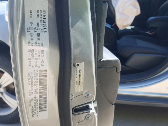 1C4NJCBA4GD568393 - 2016 JEEP COMPASS SP Gümüş foto 10