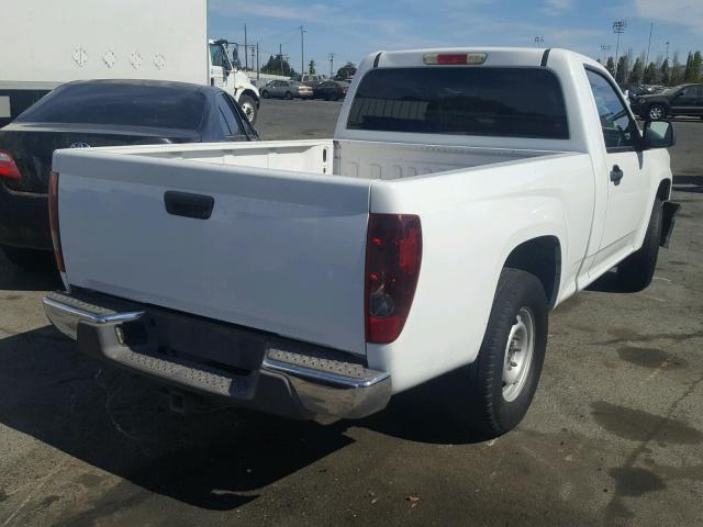 1GCCS149578119065 - 2007 CHEVROLET COLORADO WHITE photo 4