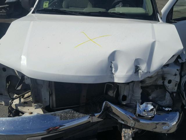 1GCCS149578119065 - 2007 CHEVROLET COLORADO WHITE photo 7