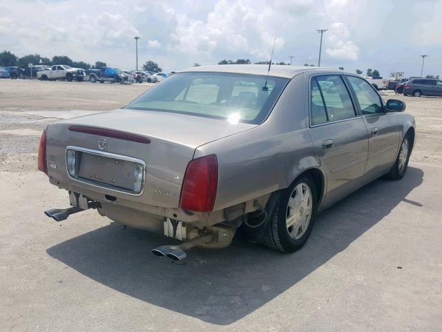 1G6KD54Y04U112504 - 2004 CADILLAC DEVILLE GOLD photo 4