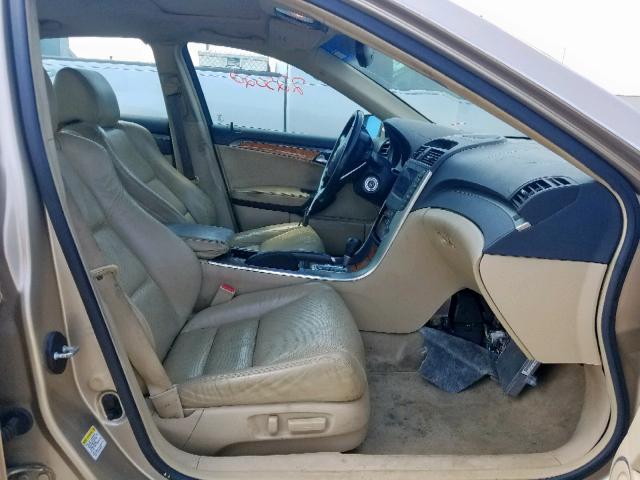 19UUA66276A013438 - 2006 ACURA 3.2TL GOLD photo 5