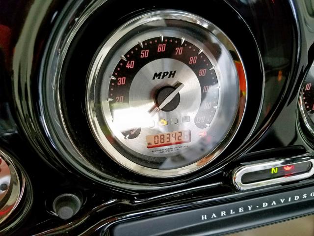 1HD1KBW196Y607033 - 2006 HARLEY-DAVIDSON FLHXI BLACK photo 7