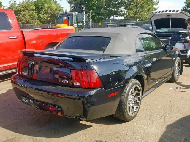 1FAFP45XX3F429267 - 2003 FORD MUSTANG GT BLACK photo 4