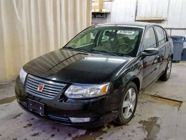 1G8AL58F67Z174320 - 2007 SATURN ION LEVEL BLACK photo 2