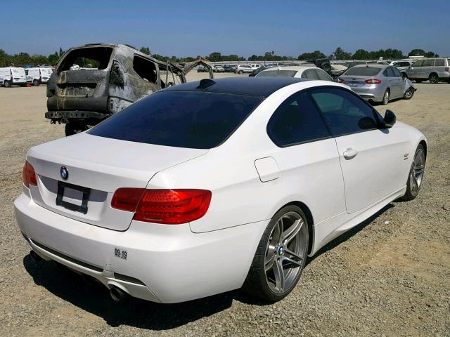 WBAKG1C57CE839679 - 2012 BMW 335 I SULE WHITE photo 4