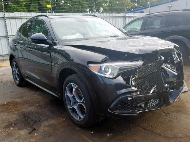 ZASFAKPNXJ7B59502 - 2018 ALFA ROMEO STELVIO SP BLACK photo 1