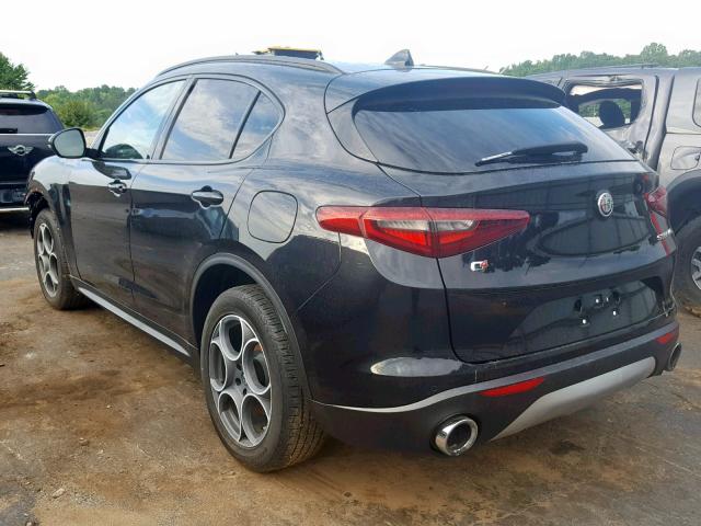 ZASFAKPNXJ7B59502 - 2018 ALFA ROMEO STELVIO SP BLACK photo 3