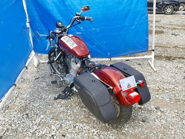 1HD4CR2149K453234 - 2009 HARLEY-DAVIDSON XL883 L RED photo 3