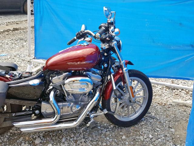 1HD4CR2149K453234 - 2009 HARLEY-DAVIDSON XL883 L RED photo 5