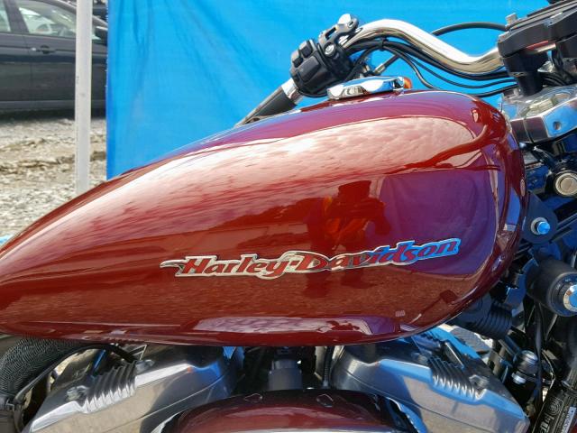 1HD4CR2149K453234 - 2009 HARLEY-DAVIDSON XL883 L RED photo 9