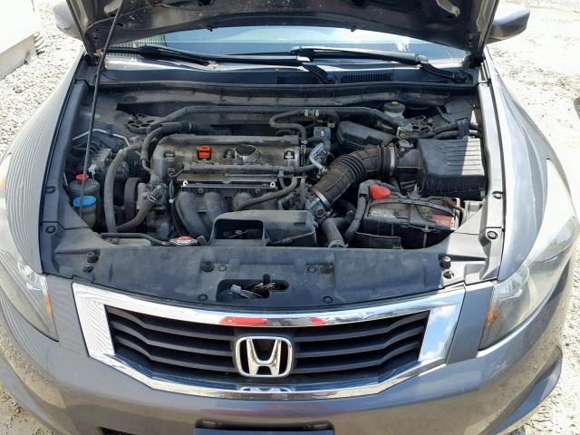 1HGCP2F82AA034083 - 2010 HONDA ACCORD EXL GRAY photo 7