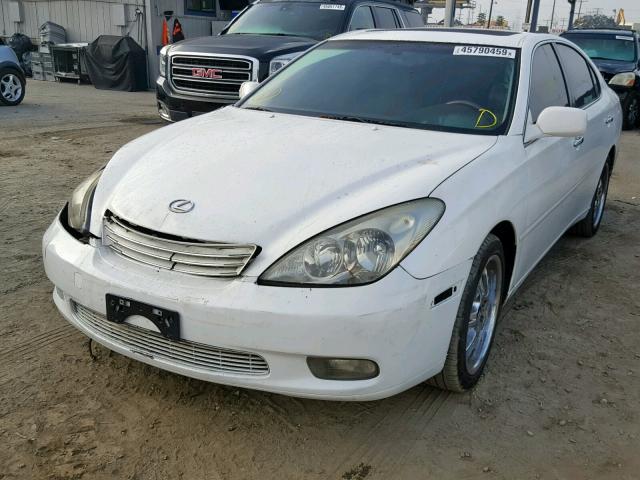 JTHBF30G930097403 - 2003 LEXUS ES 300 WHITE photo 2