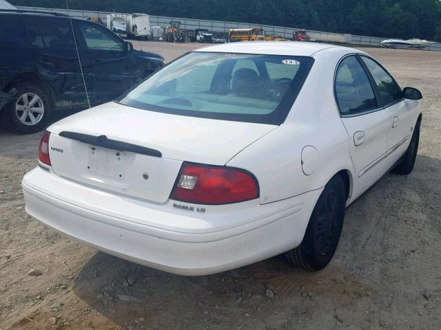 1MEFM55S3YA646305 - 2000 MERCURY SABLE LS P WHITE photo 4