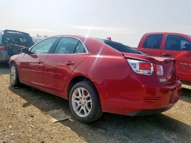 1G11C5SL2EF112456 - 2014 CHEVROLET MALIBU 1LT RED photo 3