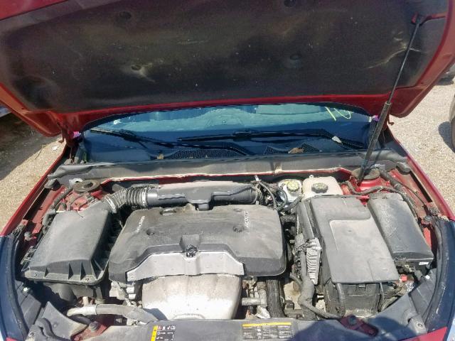 1G11C5SL2EF112456 - 2014 CHEVROLET MALIBU 1LT RED photo 7