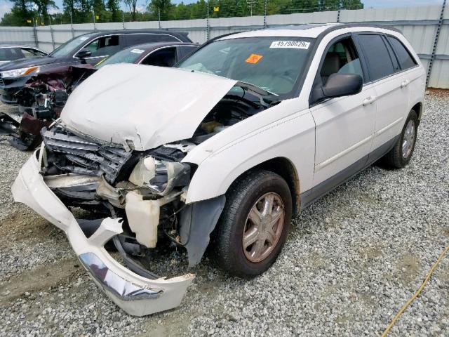 2A8GM68436R625383 - 2006 CHRYSLER PACIFICA T WHITE photo 2