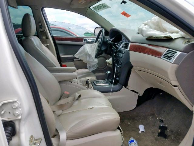 2A8GM68436R625383 - 2006 CHRYSLER PACIFICA T WHITE photo 5