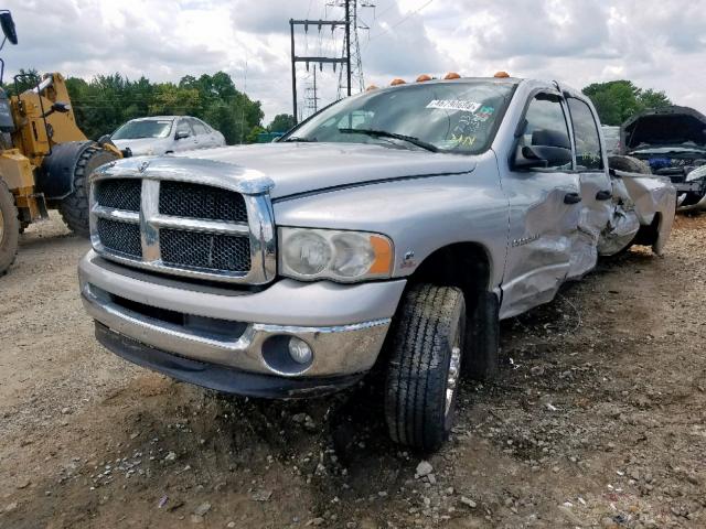 3D7KU28683G735753 - 2003 DODGE RAM 2500 S SILVER photo 2