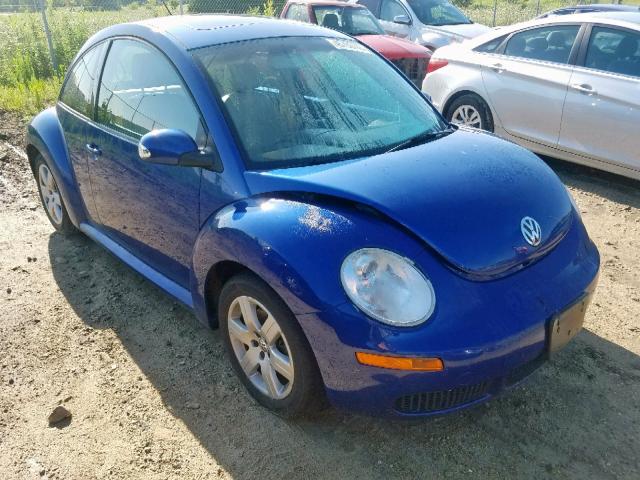3VWRW31C07M503032 - 2007 VOLKSWAGEN NEW BEETLE Blau Foto 1