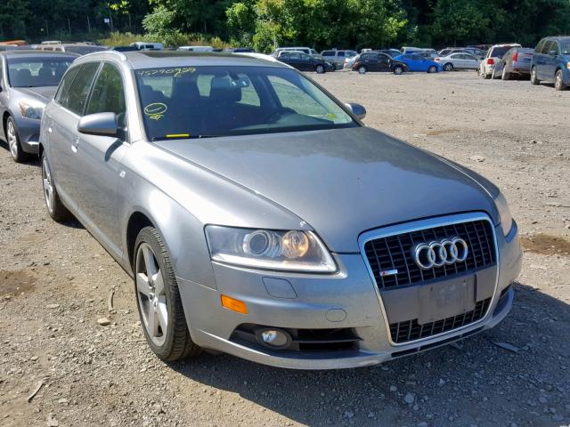 WAUKH74F98N065417 - 2008 AUDI A6 AVANT Q GRAY photo 1