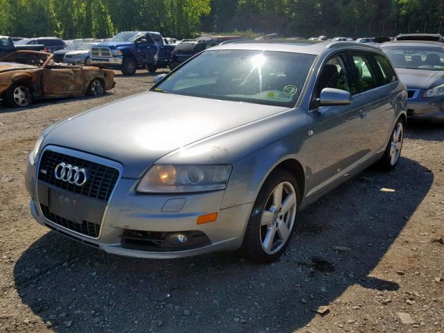 WAUKH74F98N065417 - 2008 AUDI A6 AVANT Q GRAY photo 2