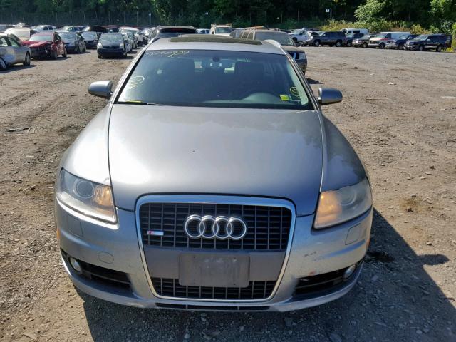 WAUKH74F98N065417 - 2008 AUDI A6 AVANT Q GRAY photo 9