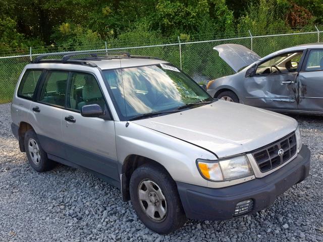 JF1SF6358XH725848 - 1999 SUBARU FORESTER L SILVER photo 1