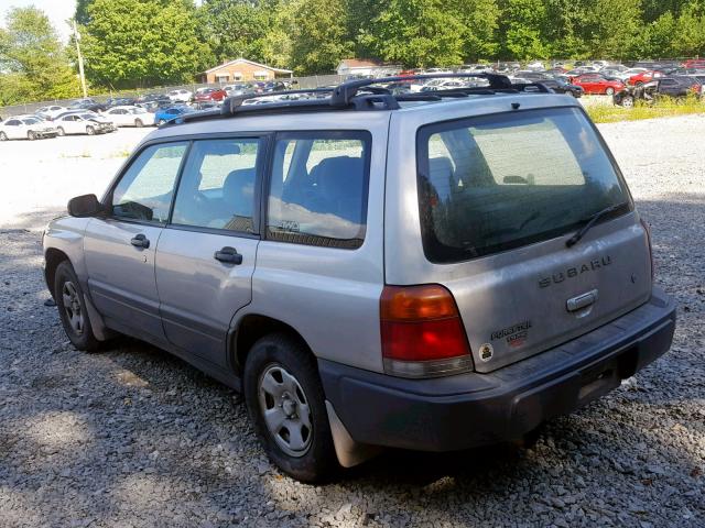 JF1SF6358XH725848 - 1999 SUBARU FORESTER L SILVER photo 3