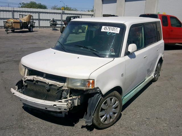 JTLKT324764104105 - 2006 TOYOTA SCION XB თეთრი ფოტო 2