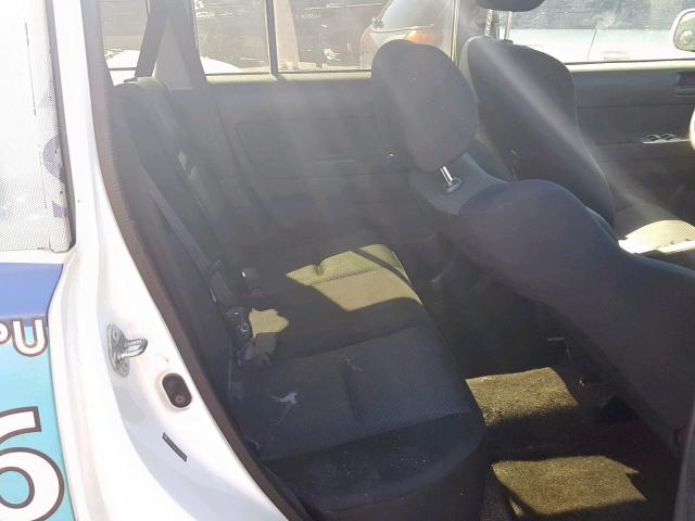 JTLKT324764104105 - 2006 TOYOTA SCION XB თეთრი ფოტო 6