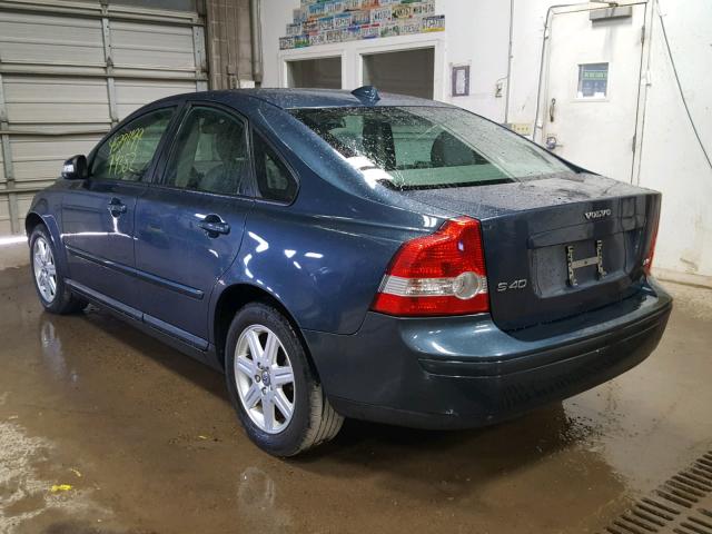 YV1MS382872266409 - 2007 VOLVO S40 2.4I BLUE photo 3