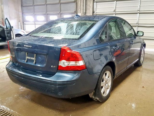 YV1MS382872266409 - 2007 VOLVO S40 2.4I BLUE photo 4