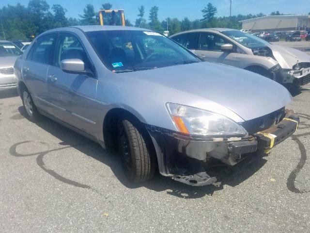 1HGCM56435A188976 - 2005 HONDA ACCORD LX SILVER photo 1