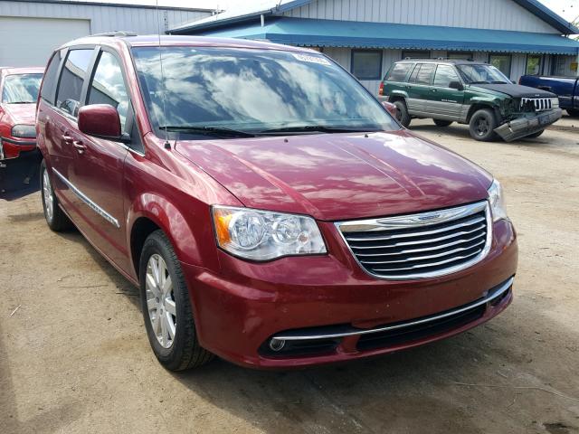 2C4RC1BG7DR620788 - 2013 CHRYSLER TOWN & COU RED photo 1