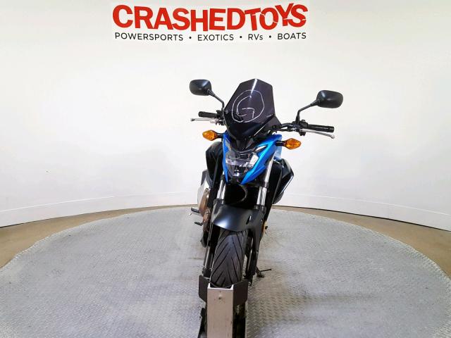 MLHPC4516J5500003 - 2018 HONDA CB500 F BLUE photo 3