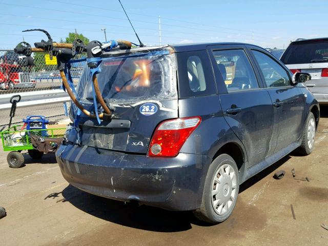 JTKKT624565021322 - 2006 TOYOTA SCION XA GRAY photo 4