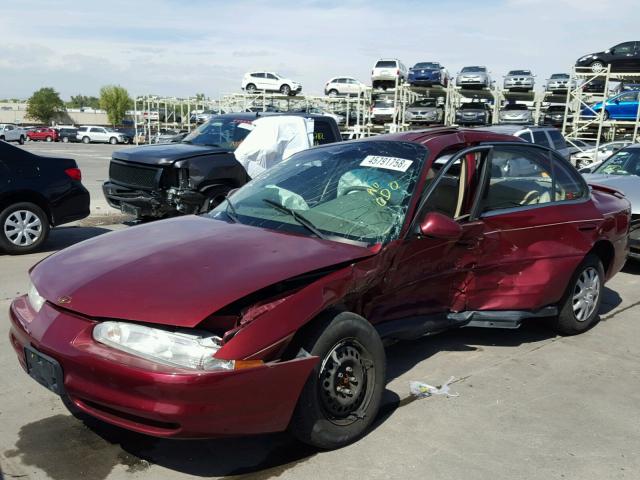 1G3WS52H71F221775 - 2001 OLDSMOBILE INTRIGUE G RED photo 2