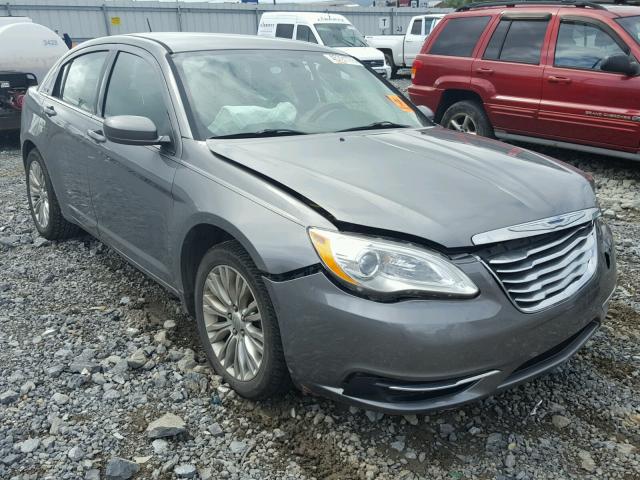 1C3CCBAB2CN149845 - 2012 CHRYSLER 200 LX GRAY photo 1