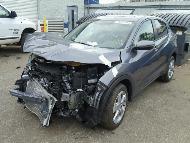 3CZRU6H58HG705984 - 2017 HONDA HR-V EX GRAY photo 2