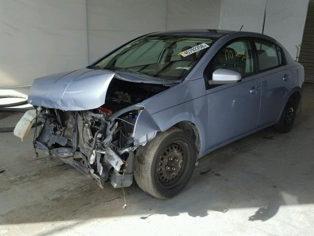 3N1AB61EX9L625407 - 2009 NISSAN SENTRA 2.0 BLUE photo 2