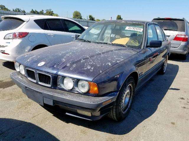 WBAHD5325SGB37186 - 1995 BMW 525 I BLUE photo 2