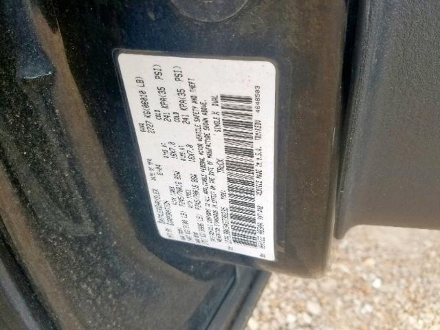 1D7HL38K34S739235 - 2004 DODGE DAKOTA QUA BLACK photo 10