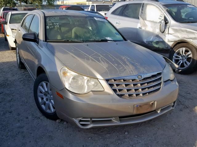 1C3LC46K08N107234 - 2008 CHRYSLER SEBRING LX GOLD photo 1