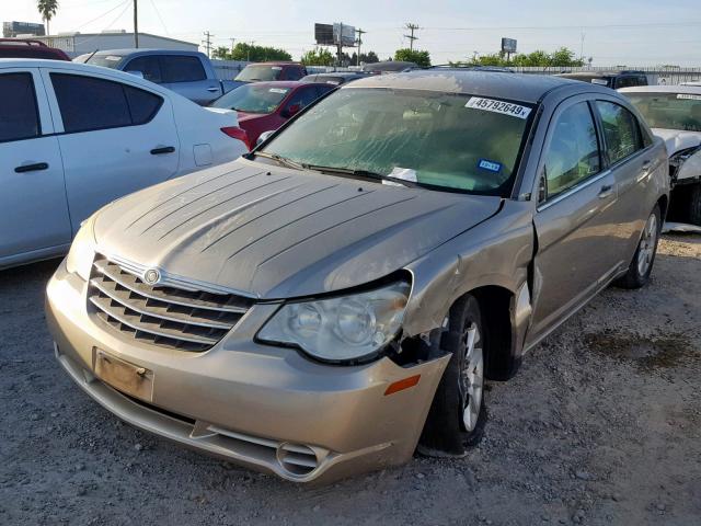 1C3LC46K08N107234 - 2008 CHRYSLER SEBRING LX GOLD photo 2