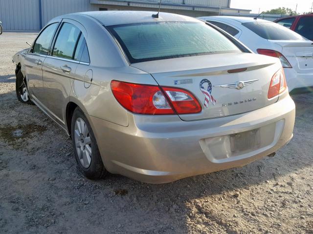 1C3LC46K08N107234 - 2008 CHRYSLER SEBRING LX GOLD photo 3