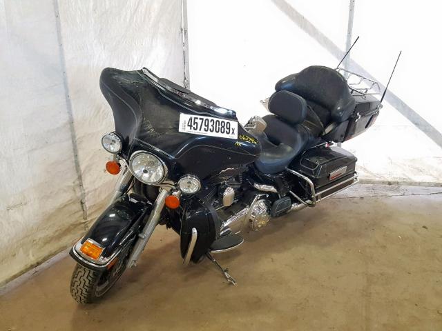 1HD1FC4168Y694390 - 2008 HARLEY-DAVIDSON FLHTCUI BLACK photo 2