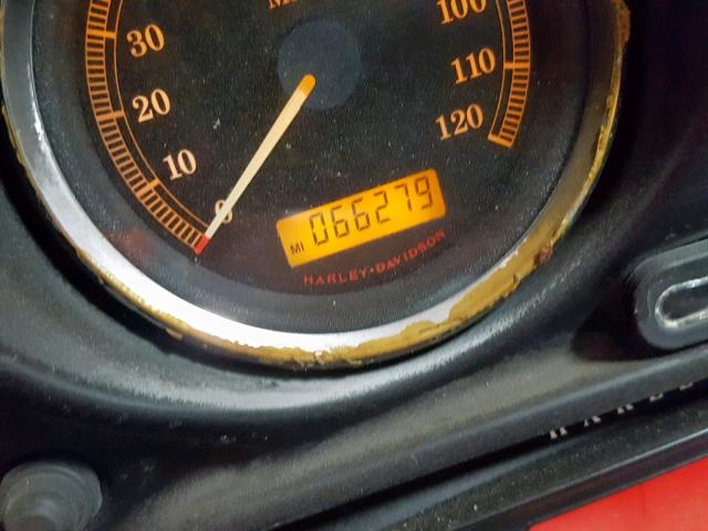 1HD1FC4168Y694390 - 2008 HARLEY-DAVIDSON FLHTCUI BLACK photo 8