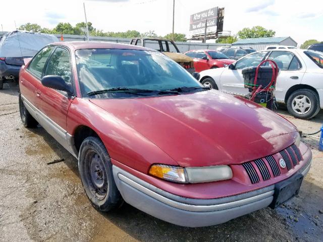 1C3HD56T0SF672845 - 1995 CHRYSLER CONCORDE RED photo 1