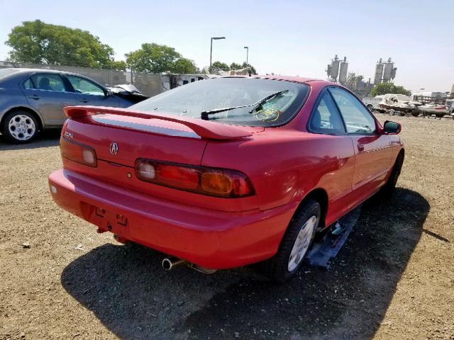 JH4DC4459TS000303 - 1996 ACURA INTEGRA LS RED photo 4