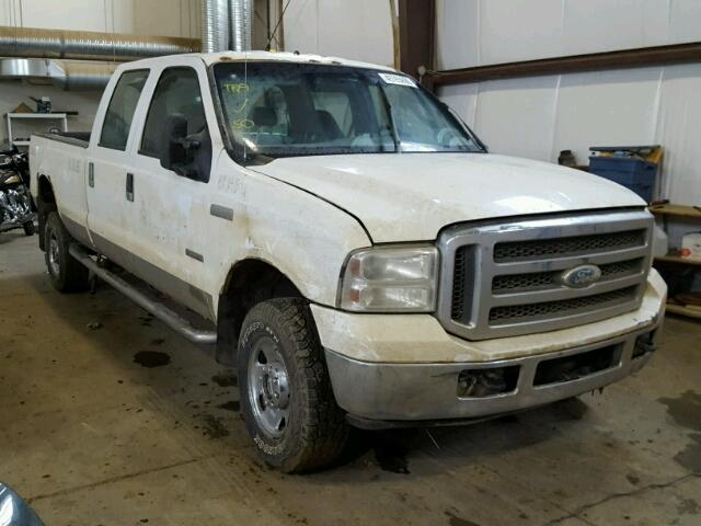 1FTWW31P75EB37811 - 2005 FORD F350 SRW S WHITE photo 1